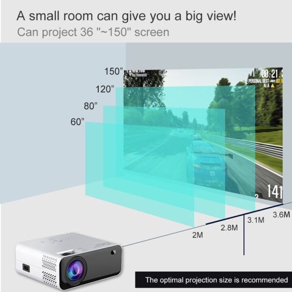Business Office Home Screen Projector - Image 2