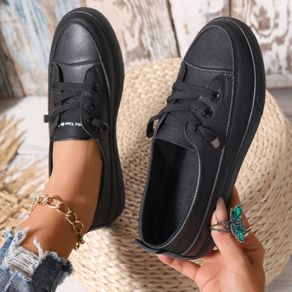 Women's White Shoes Personalized Stylish And Simple Casual - Image 7