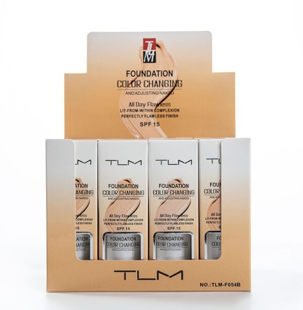 Temperature Liquid Foundation Concealer Portable Natural Color  Makeup Foundation BB Concealer - Image 4