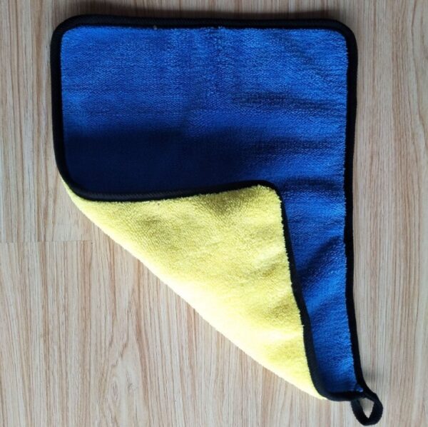 Two-color Couble-sided Car Dual-use Cleaning Car Wash Towel - Image 4