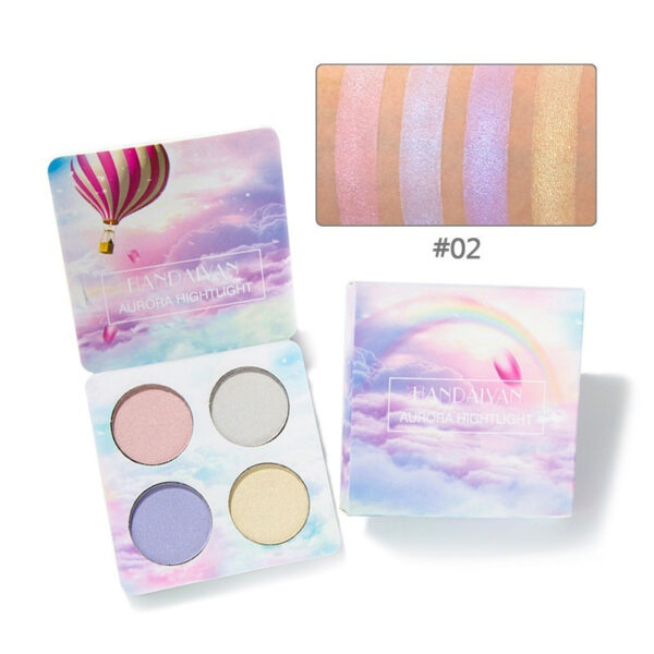 Palette Matte Eyeshadow Pallete Glitter Powder Eye Shadow Earth Shadow Brush Set - Image 10