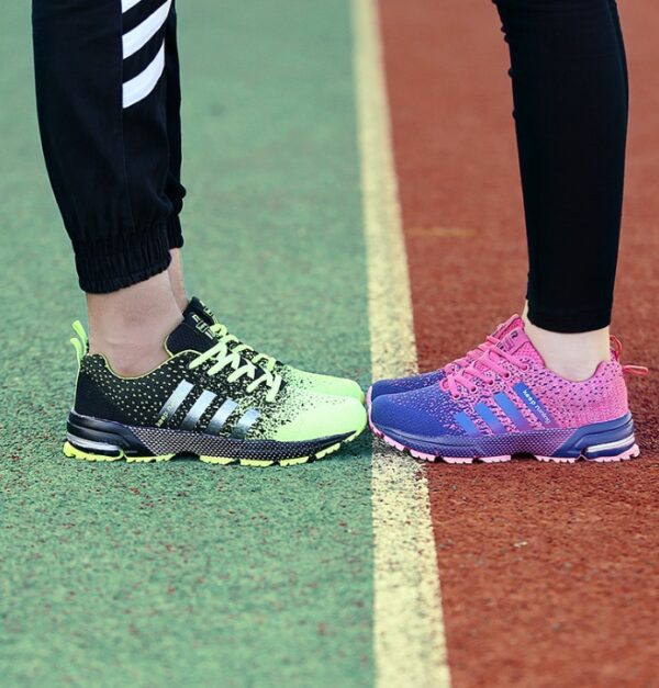 Best selling couple sports shoes breathable mesh outdoor men and women running shoes sports shoes fitness jogging shoes men - Image 8