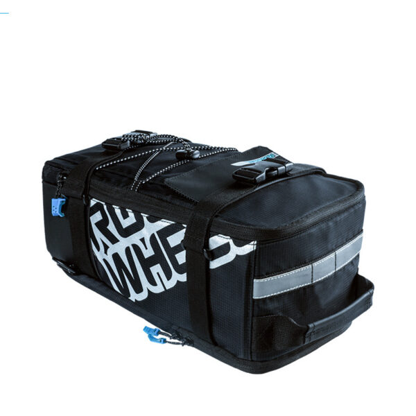 Cycling Bicycle Bike Rear Seat Trunk Bag Large Capacity Outdoor Sports Pouch Rack Panniers Shoulder Handbag Bike Accessories - Image 5