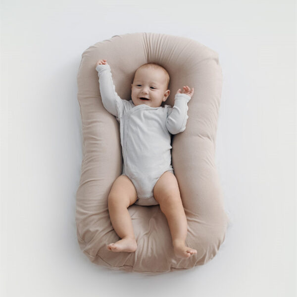 Baby Nest Bed Crib Newborn Baby Nest Cot Cribs Infant Portable Cotton Crib Travel Cradle Cushion - Image 3