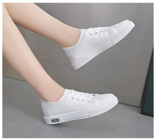 White Shoes Korean Style Soft Bottom Non-slip Breathable - Image 4