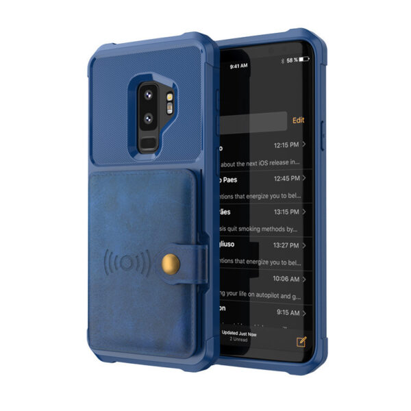 Luxury PU Leather Wallet Case for Samsung Galaxy S10 S9 Plus - Image 10