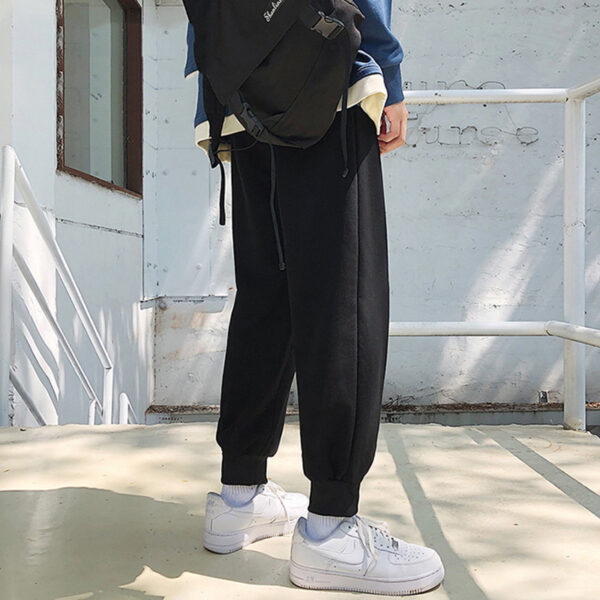 Spring And Autumn Sportswear Men''s Loose Legged Casual Pants - Image 2
