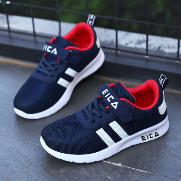 Kids Fashion Sneakers for Boys Girls Mesh Tennis Shoes Breathable Sports Running Shoes Lightweight Children Casual Walking Shoes - Image 3