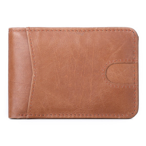 European and American RFID Men's Leather Wallet - Image 4