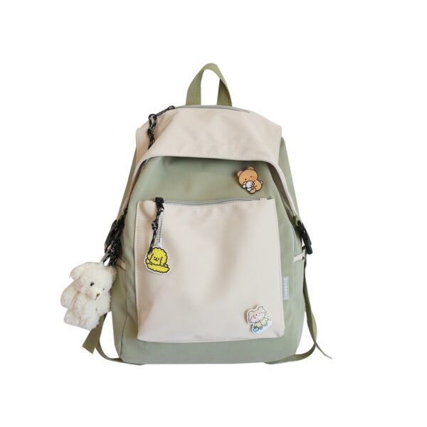 Schoolbag Female New Korean Version Of The Trend Of College Style Ins Girl Backpack Japanese Junior High School Student Backpack - Image 4