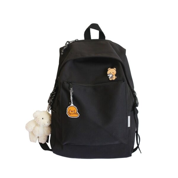 Schoolbag Female New Korean Version Of The Trend Of College Style Ins Girl Backpack Japanese Junior High School Student Backpack - Image 3
