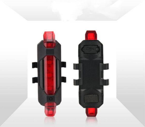 Bike Bicycle Light USB LED Rechargeable Safety Set Mountain Cycle Front Back Headlight Lamp Flashlight Bike Accessories - Image 4