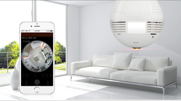 Bulb Camera Lcsee Cctv Security Ip Wireles VR 360 Cameras - Image 6