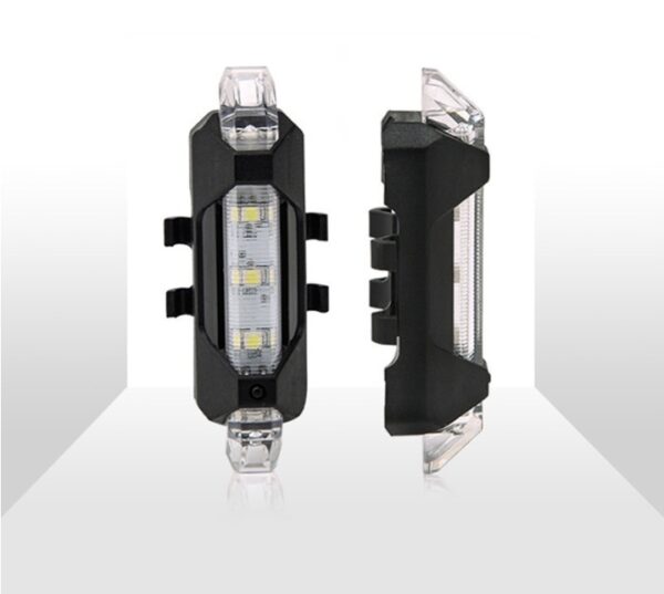 Bike Bicycle Light USB LED Rechargeable Safety Set Mountain Cycle Front Back Headlight Lamp Flashlight Bike Accessories - Image 2