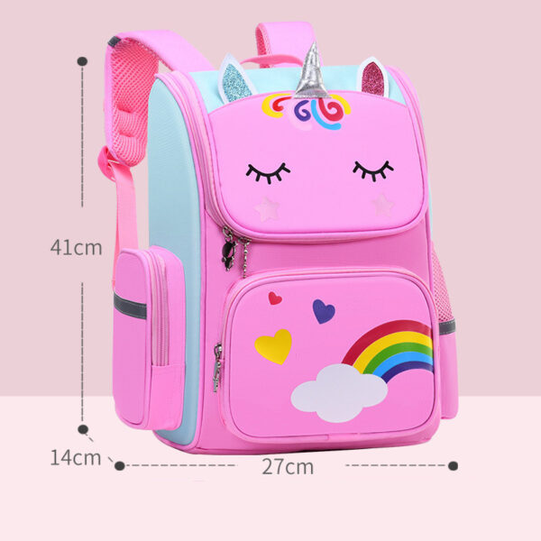 Childrens School Bags Primary School Students Grades 1 to 6 Printing - Image 3