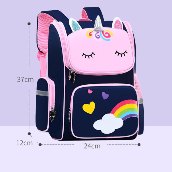 Childrens School Bags Primary School Students Grades 1 to 6 Printing - Image 8