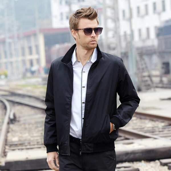 Casual Business Jacket Men's Jacket Waterproof - Image 3