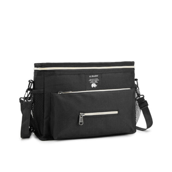 Baby Stroller Bag, Multifunctional Diaper Storage Bag, Diagonal Insulation, Large Capacity - Image 6