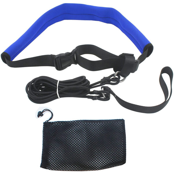 Cross-Border Swimming Resistance Strength Training Equipment Elastic Rope Swimming Training Belt Set Swimming Equipment - Image 5