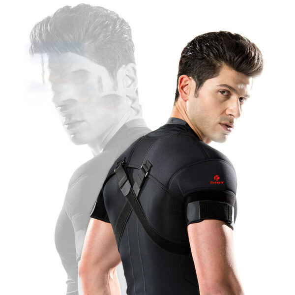 Badminton Adjustable Sports Shoulder Guard Breathable - Image 2