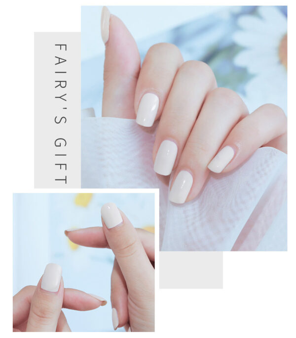 Odorless, Baking-free Nail Polish, Non-peelable Oily Nail Polish, Cherry Color Nail Polish - Image 3