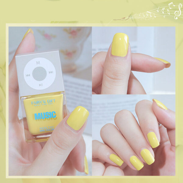 Odorless, Baking-free Nail Polish, Non-peelable Oily Nail Polish, Cherry Color Nail Polish - Image 4