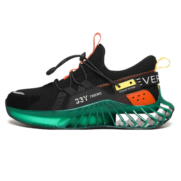 Fall Men'S Low-Top Round Toe Injection Shoes Sports Daily Sports Old Shoes - Image 2