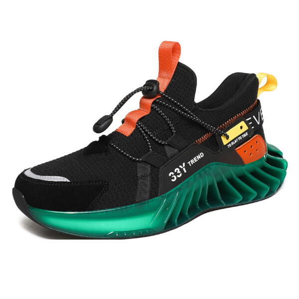 Fall Men'S Low-Top Round Toe Injection Shoes Sports Daily Sports Old Shoes - Image 6