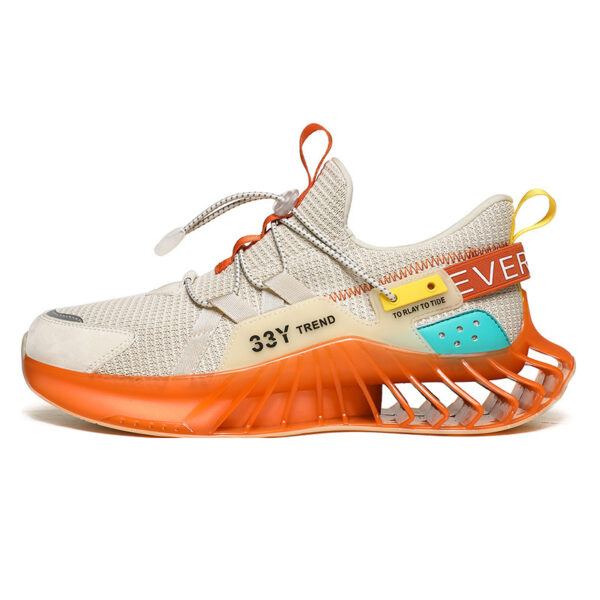 Fall Men'S Low-Top Round Toe Injection Shoes Sports Daily Sports Old Shoes - Image 3