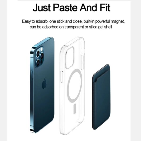 12 Magnetic Phone Case Anti-drop Transparent Protective Cover - Image 5