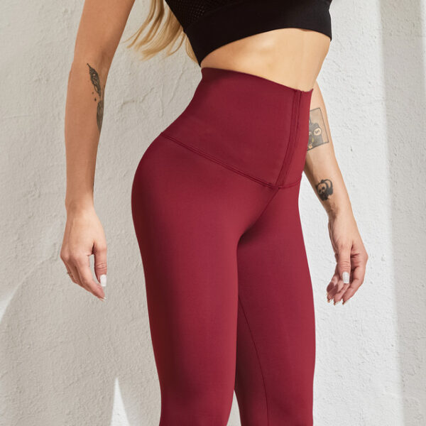Up Sports Leggings Women Sexy Slim Black Legging Sportswear - Image 2