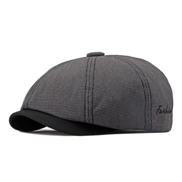 Spring And Summer Thin Breathable Octagonal Cap Male - Image 2