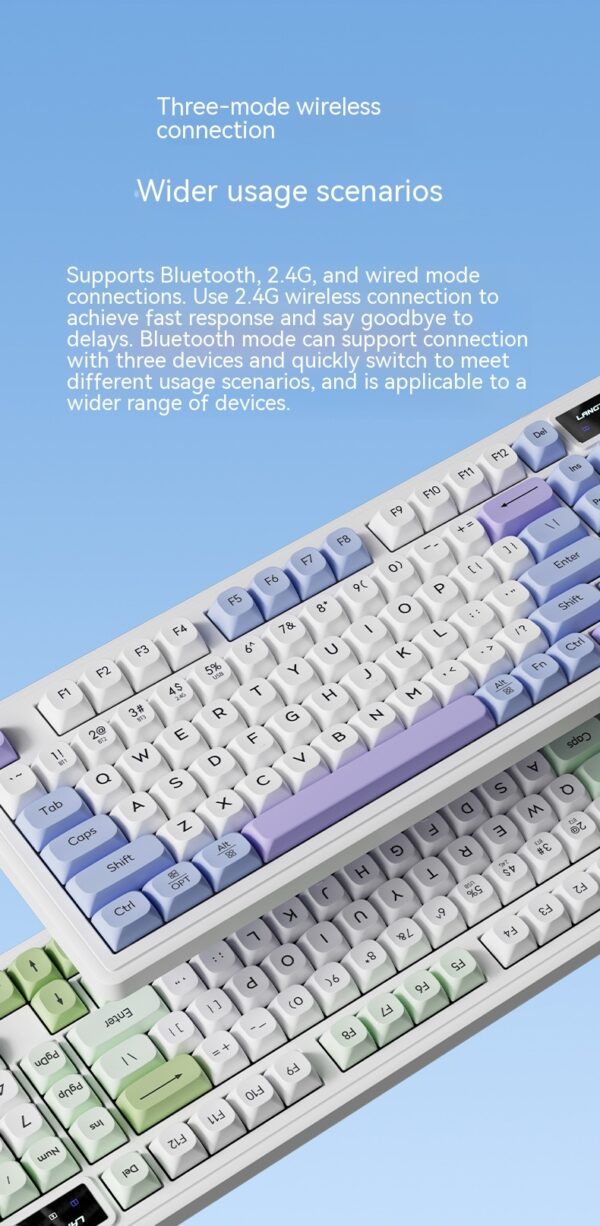 Wireless Bluetooth Mute Keyboard E-sports Office Keyboard - Image 5