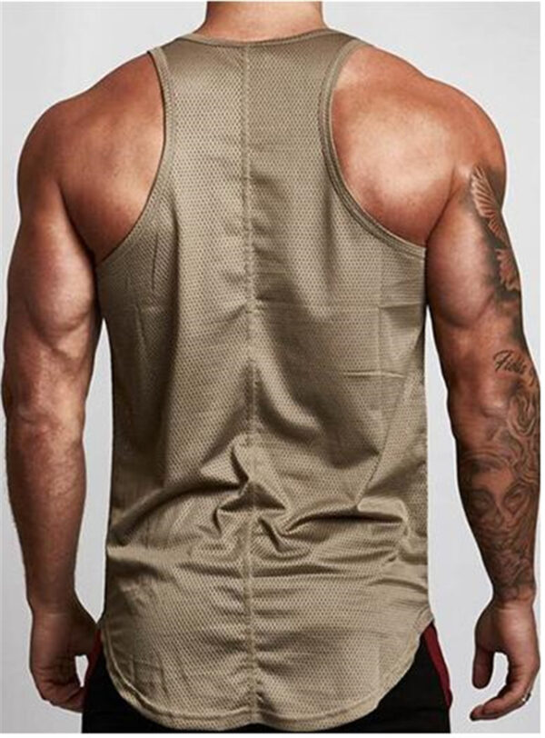 Gym clothes tank top sportswear vest men - Image 2
