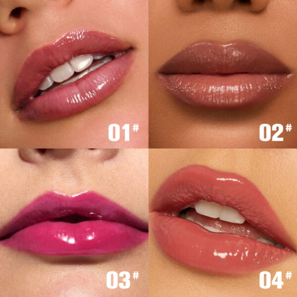 PHOFAY Rose Blooming Hydrating Lip Gloss - Image 9