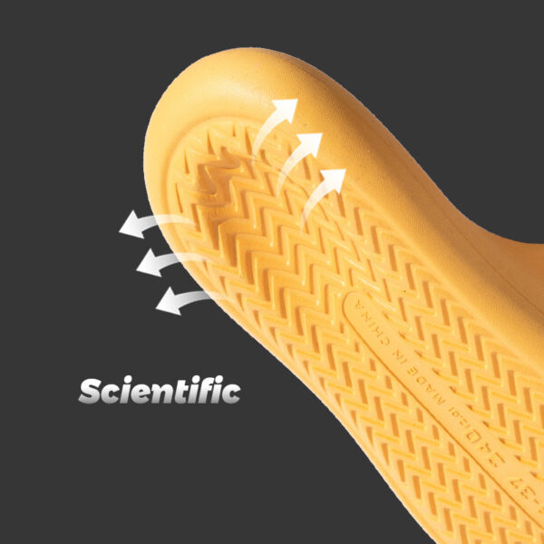 Fashionable Thick Soles Soft And Silent Couples EVA Anti-slip Slippers - Image 2