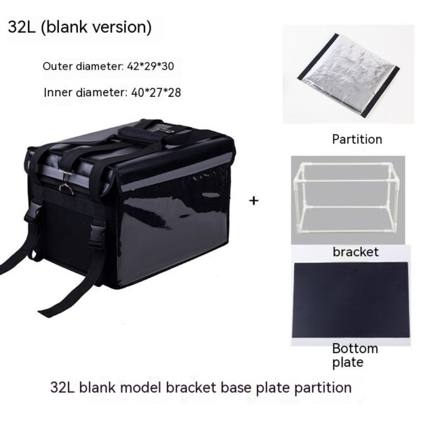 Thickened 32L Fast Food Bag Waterproof Delivery Box - Image 7
