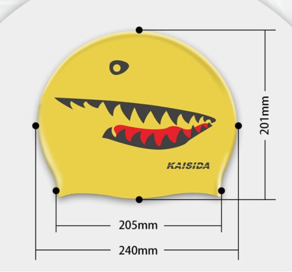 Silicone swimming cap - Image 3