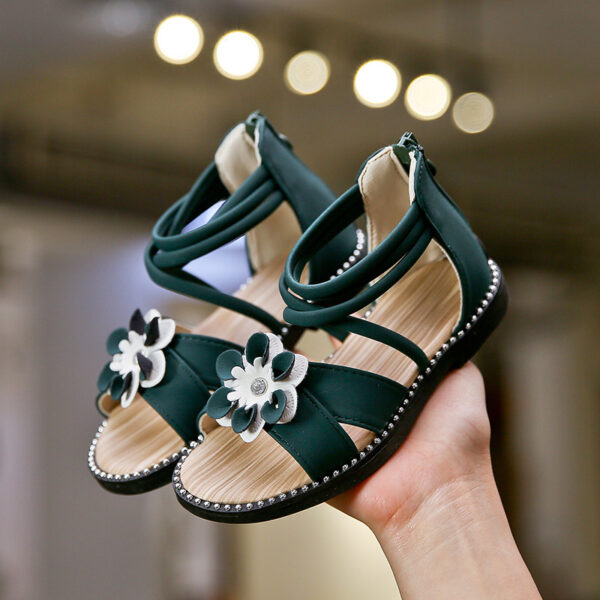 Kids children shoes baby girl beach summer girl sandals - Image 3