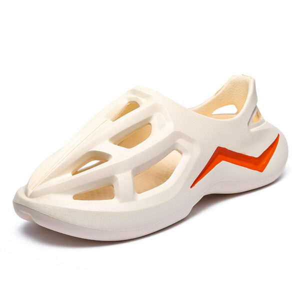 Men's And Women's Fashion Baotou Trend Thick Bottom Beach Slippers - Image 4