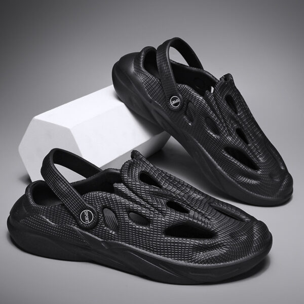 Men's Breathable Shoes Outer Wear Hollow - Image 2