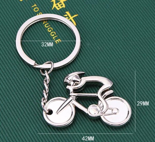 Mini Bicycle Metal Keychains Pendant Tourist Souvenir - Image 6
