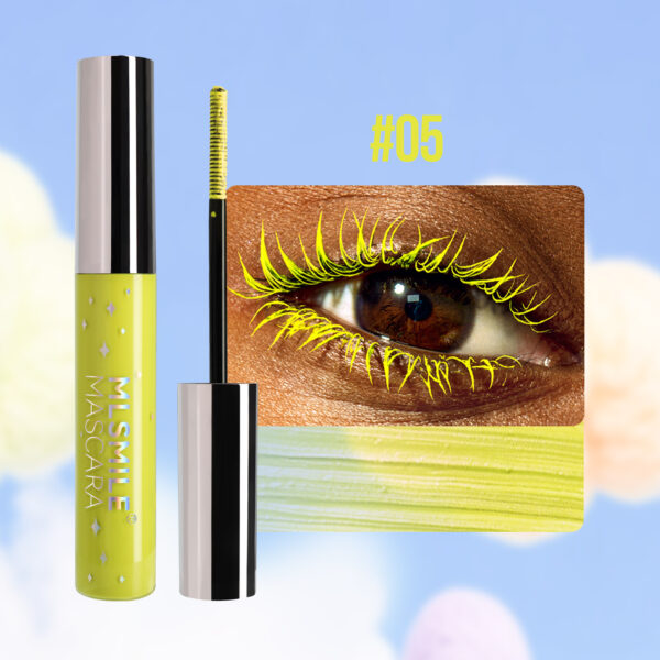 Color Mascara Pearlescent Thin And Glittering Waterproof Not Smudge - Image 5