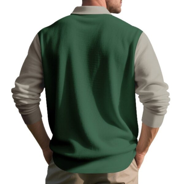 Golf Lapel Long-sleeved T-shirt Bottoming Shirt - Image 8