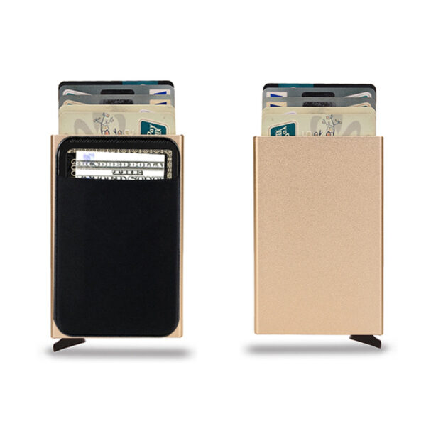 Metal Credit Card Holder Smart Wallet - Image 4