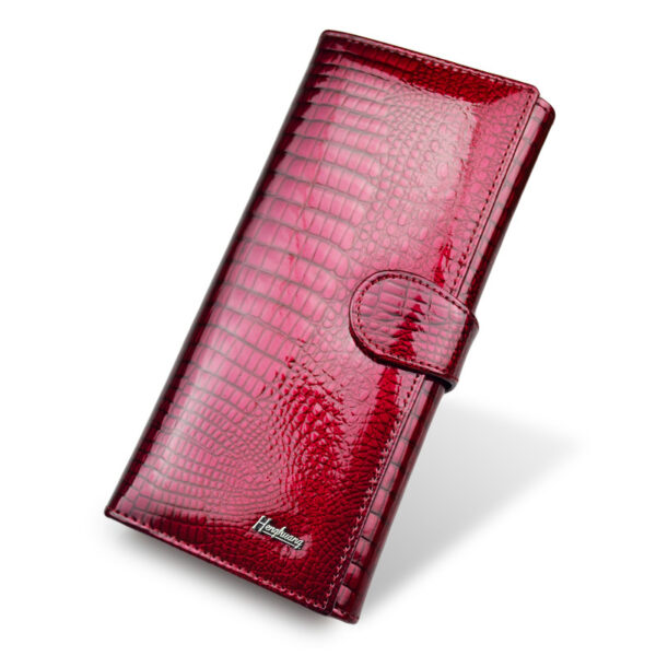Women's Leather Purse Patent Leather European And American Fashion Women's Coin Purse - Image 6