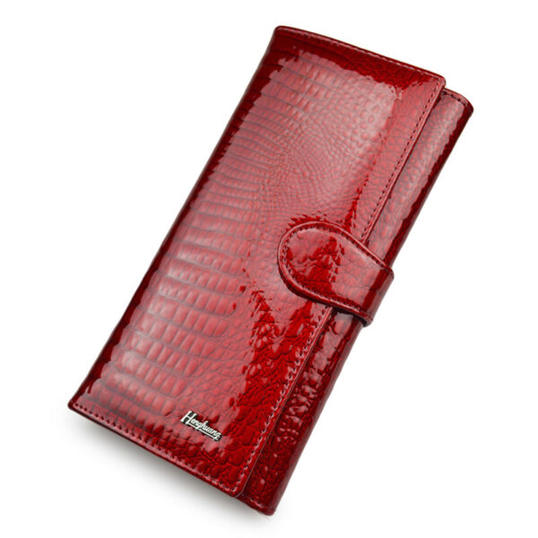 Women's Leather Purse Patent Leather European And American Fashion Women's Coin Purse - Image 2