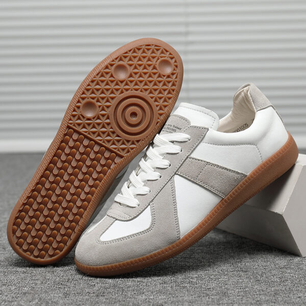 Japanese-style Retro Unisex Shoes White Sneakers - Image 4