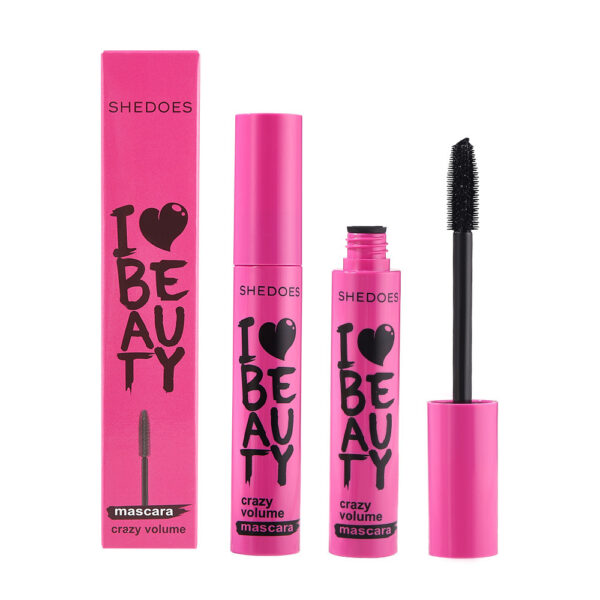 Waterproof Thick Lengthened Not Smudge Large Capacity Four-color Mascara - Image 2