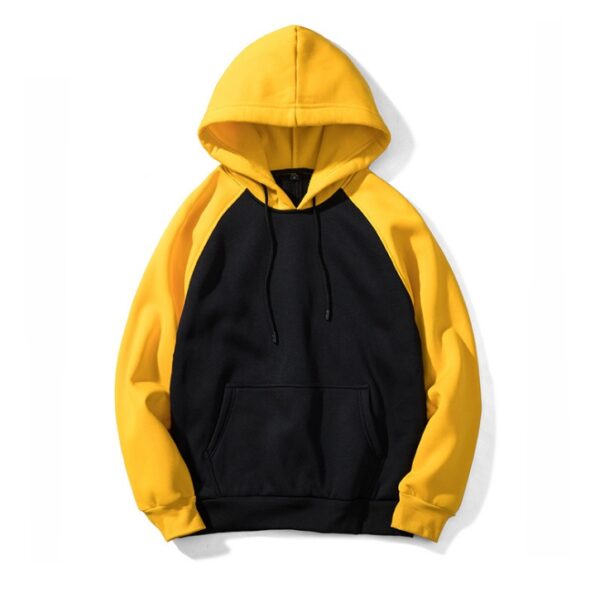 brand new men Hoodies sweatshirt fashion quality Patchwork Streetwear tracksuit Men Sportswear hooded EU size - Image 6